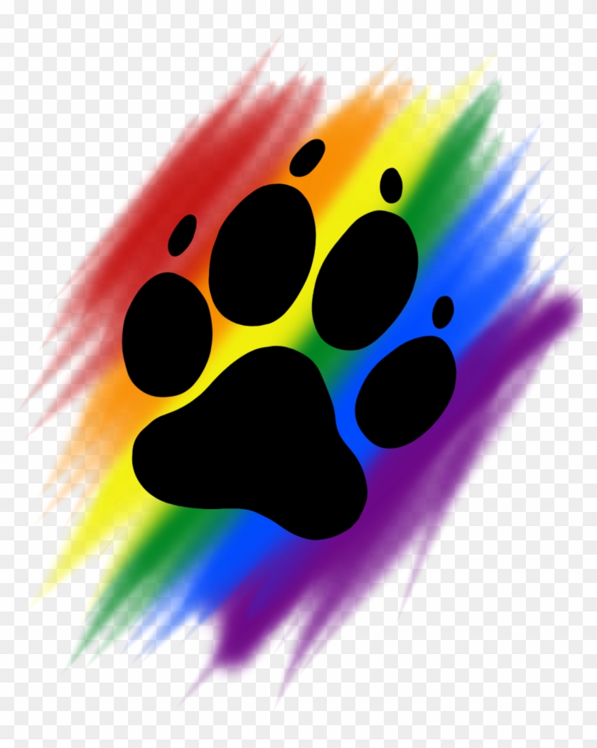 Brush Paw Print Artworktee Ⓒ - Brush Paw Print Artworktee Ⓒ #1561041