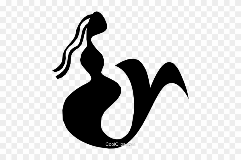 Mermaid Royalty Free Vector Clip Art Illustration - Mermaid Royalty Free Vector Clip Art Illustration #1561076