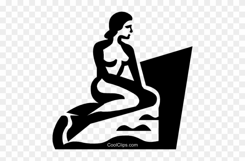 Mermaid Royalty Free Vector Clip Art Illustration - Mermaid Royalty Free Vector Clip Art Illustration #1561092