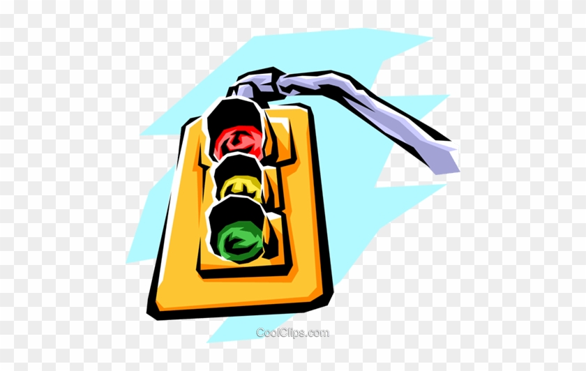 Traffic Lights Royalty Free Vector Clip Art Illustration - Traffic Lights Royalty Free Vector Clip Art Illustration #1561253