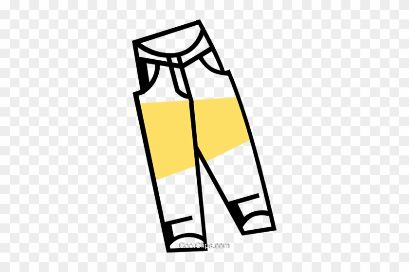 Pants Royalty Free Vector Clip Art Illustration - Pants Royalty Free Vector Clip Art Illustration #1561516