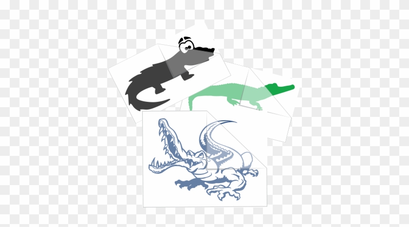 Alligator Crocodile Car Stickers And Decals - Alligator Crocodile Car Stickers And Decals #1561837