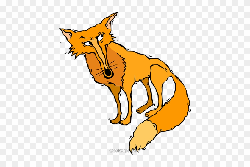 Fox Royalty Free Vector Clip Art Illustration - Fox Royalty Free Vector Clip Art Illustration #1561966