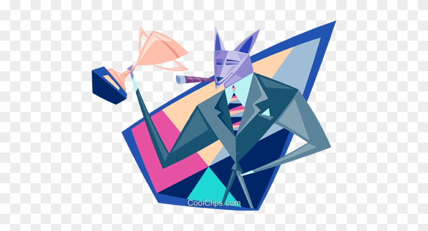 Cunning As A Fox Royalty Free Vector Clip Art Illustration - Cunning As A Fox Royalty Free Vector Clip Art Illustration #1562000