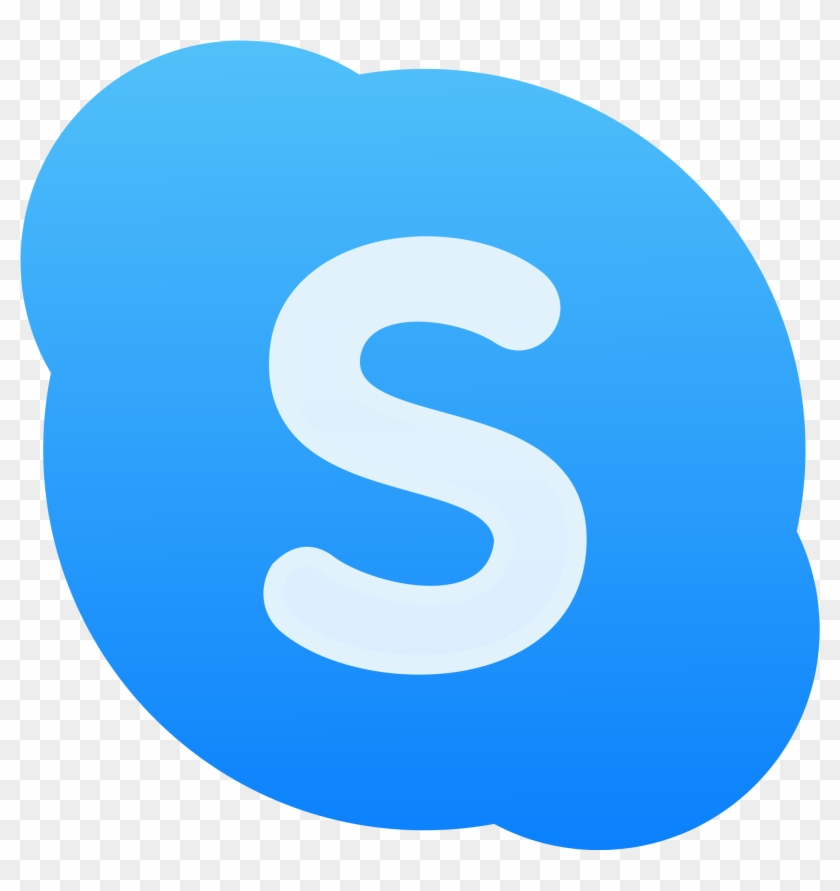 Skype Clipart Svg - Skype Clipart Svg #1562381