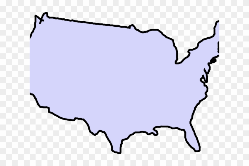 Map Of The Usa Clipart - Map Of The Usa Clipart #1562510