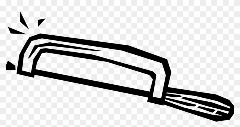 Hand Saw Vector Black Png - Hand Saw Vector Black Png #1563396