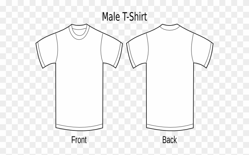 This Free Clip Arts Design Of White Man Tee - This Free Clip Arts Design Of White Man Tee #1563687