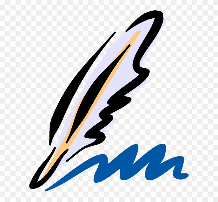 Pen Feather Image Illustration - Pen Feather Image Illustration #1563837