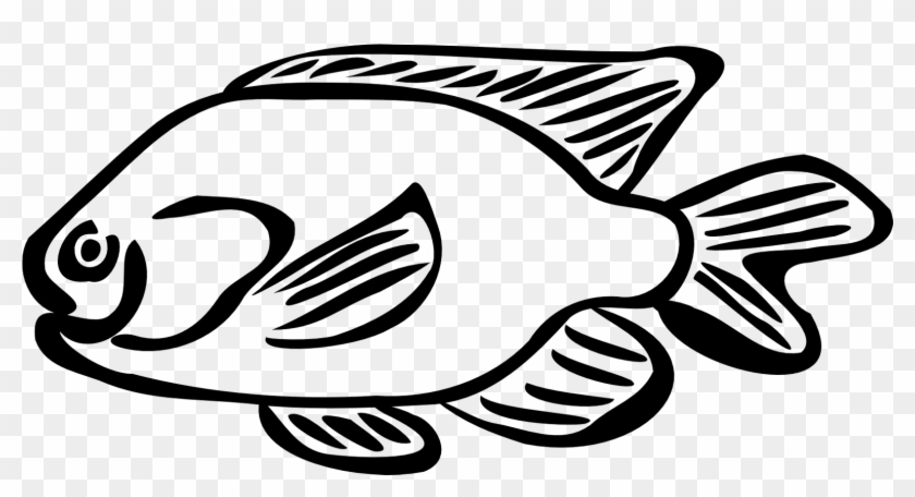 Clipart Fish Stencil - Clipart Fish Stencil #1564098