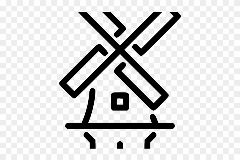 Mill Clipart Holland - Mill Clipart Holland #1564110