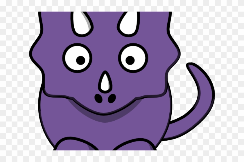 Purple Dinosaur Cliparts - Purple Dinosaur Cliparts #1564426