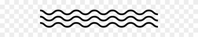 Wavy Lines Marking A Section Break - Wavy Lines Marking A Section Break #1565410