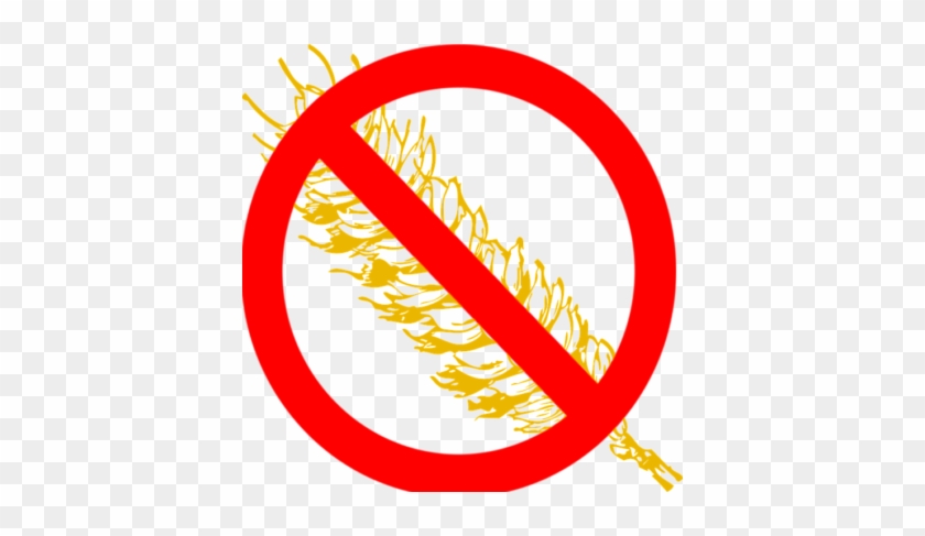 Illustration Of A Grain Crossed Out - Illustration Of A Grain Crossed Out #1565473