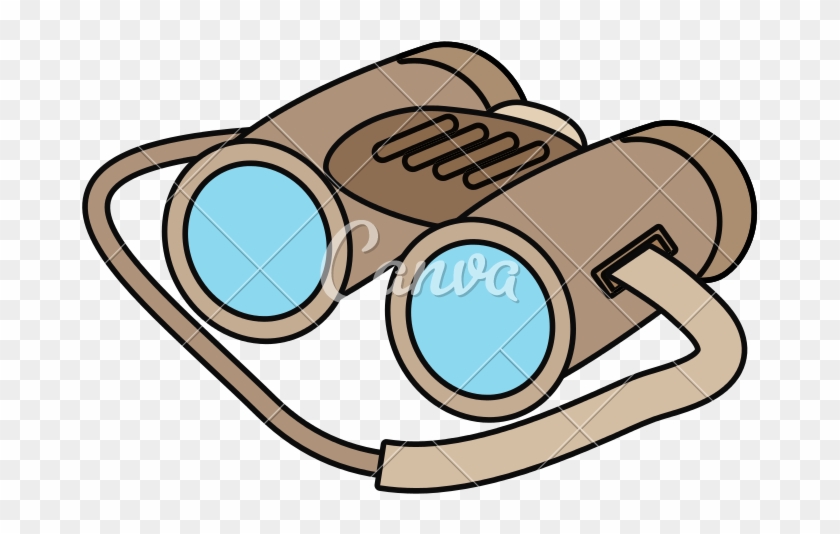 Binocular Vector Illustration - Binocular Vector Illustration #1565970