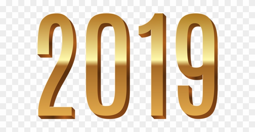 New Year Text 2019 Free Png Font - New Year Text 2019 Free Png Font #1566067