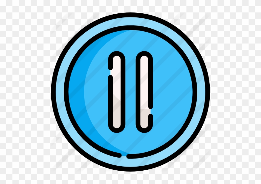 Pause Button Free Icon - Pause Button Free Icon #1566096