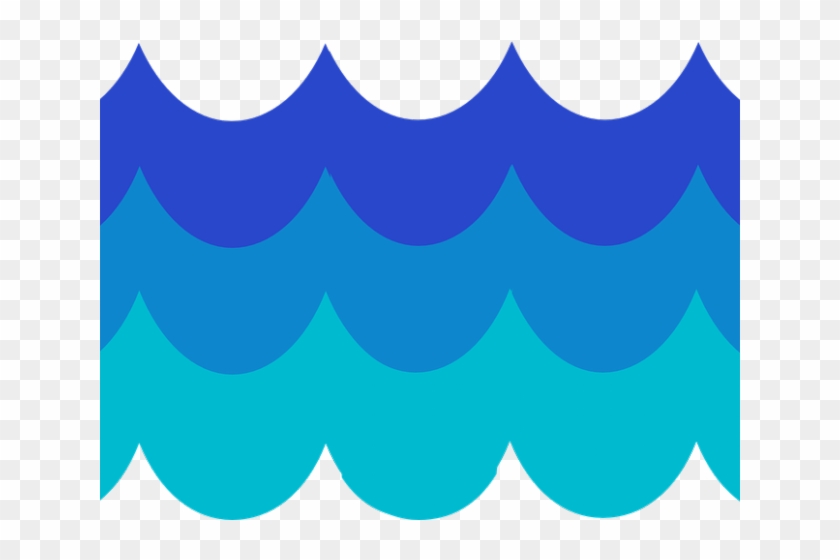 The Sea Clipart Wavy Sea - The Sea Clipart Wavy Sea #1566132