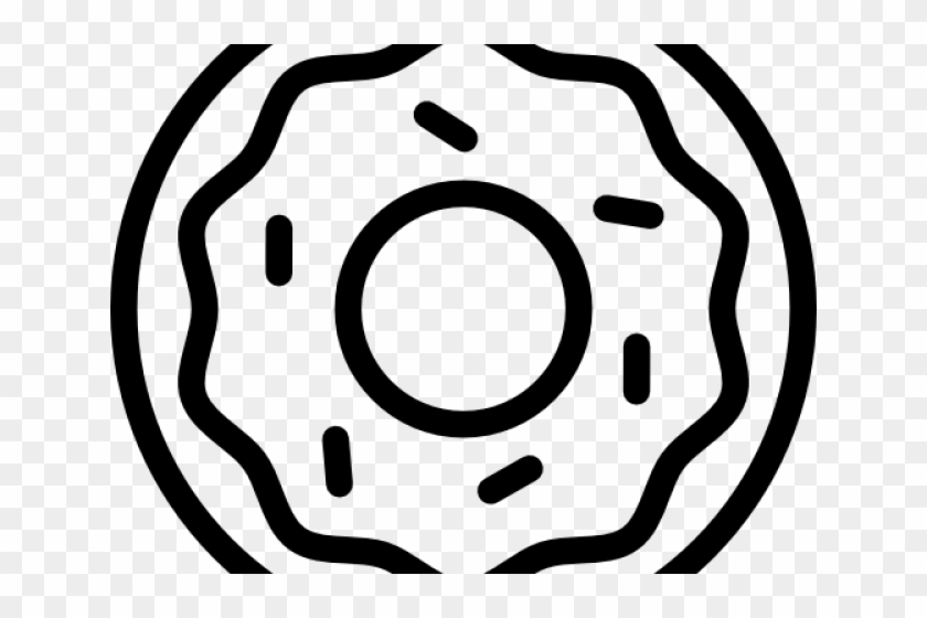 White Clipart Donut - White Clipart Donut #1566269