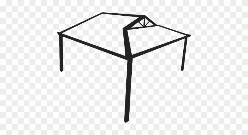 Gable Patio With Hip End - Gable Patio With Hip End #1566844
