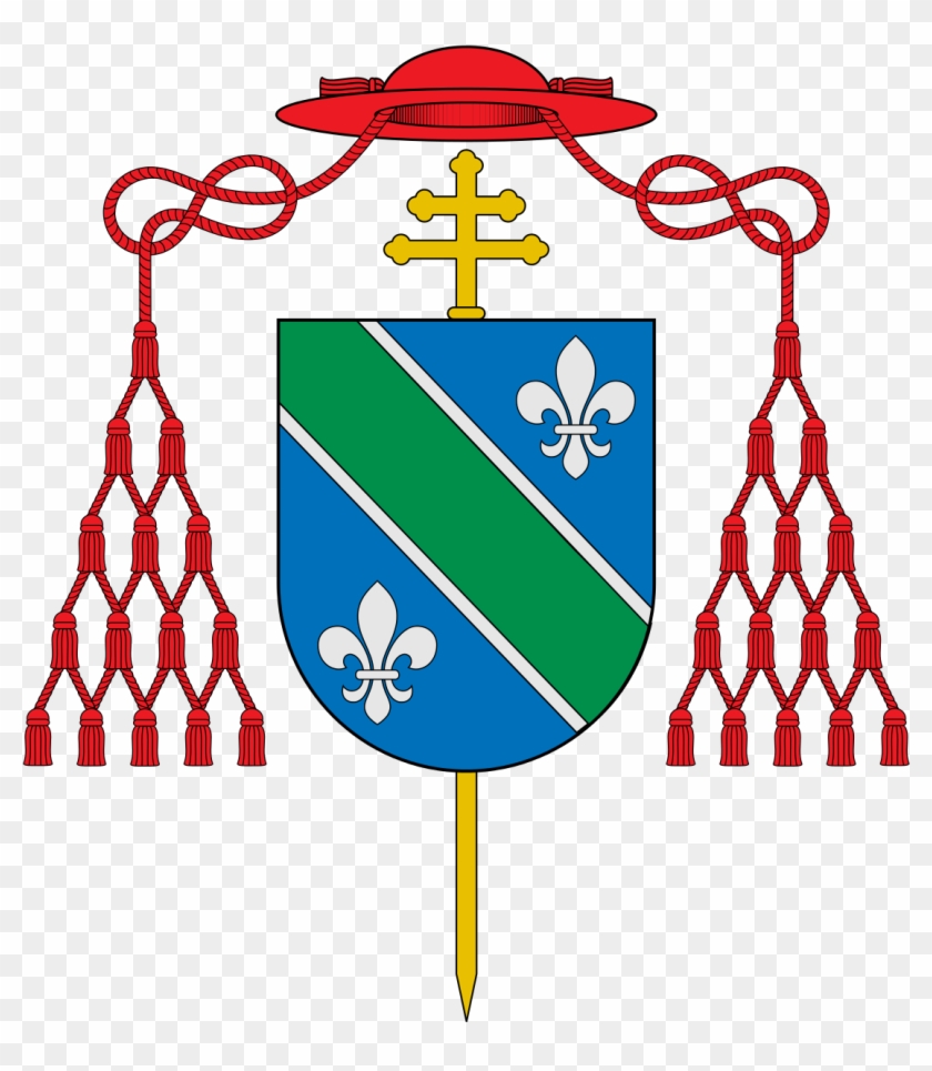 Blazon Coat Almo Arms Capranica Cardinal Of Clipart - Blazon Coat Almo Arms Capranica Cardinal Of Clipart #1567676
