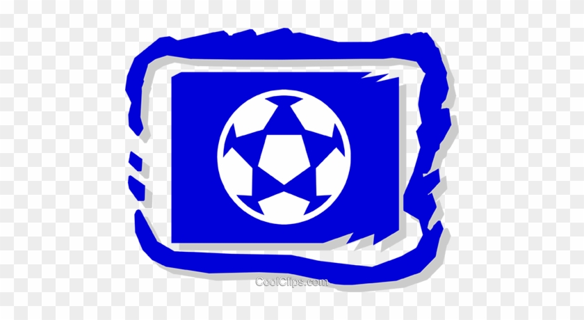 Soccer Ball Royalty Free Vector Clip Art Illustration - Soccer Ball Royalty Free Vector Clip Art Illustration #1567691