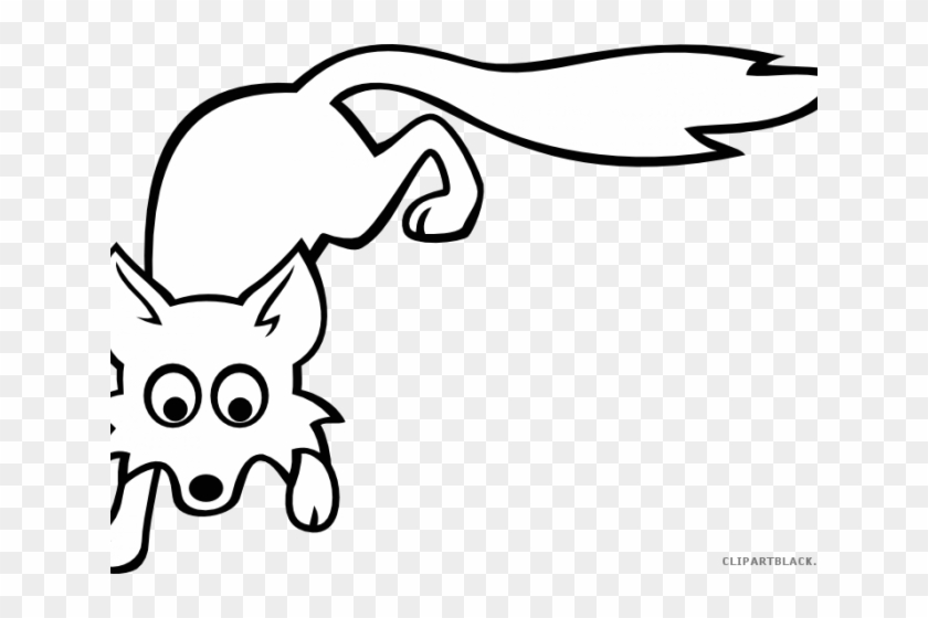 Fox Clipart Outline - Fox Clipart Outline #1567923