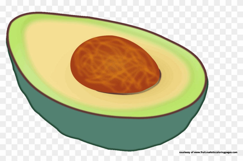Avocado Clipart Single Vegetable - Avocado Clipart Single Vegetable #1568412
