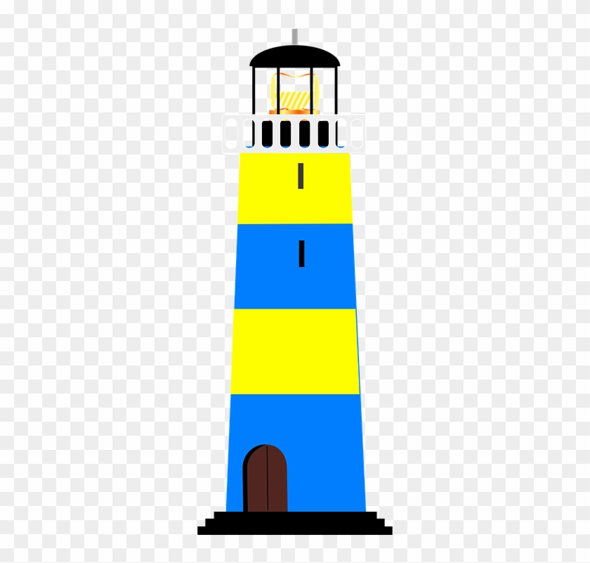 Lighthouse Clipart Yellow - Lighthouse Clipart Yellow #1568599