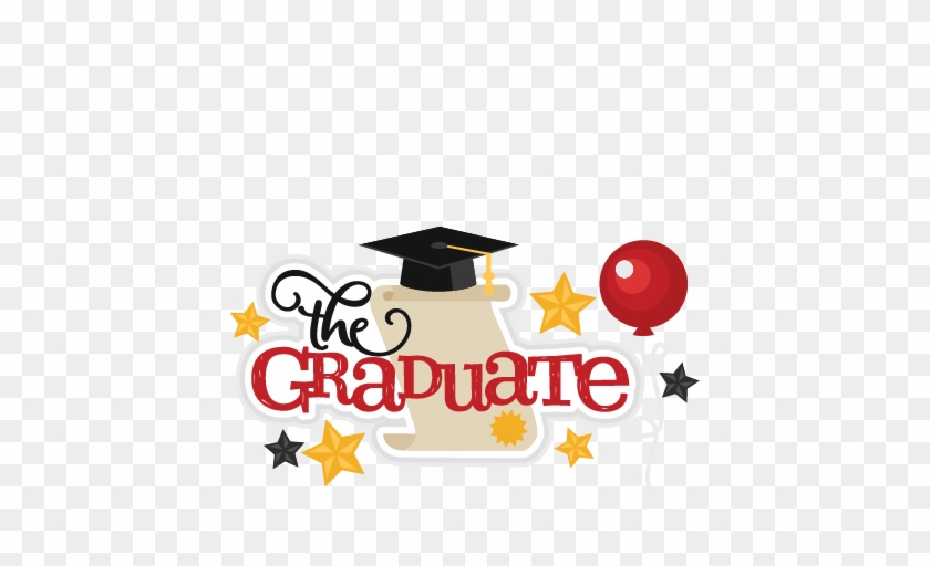 The Graduate Title Svg - The Graduate Title Svg #1569025