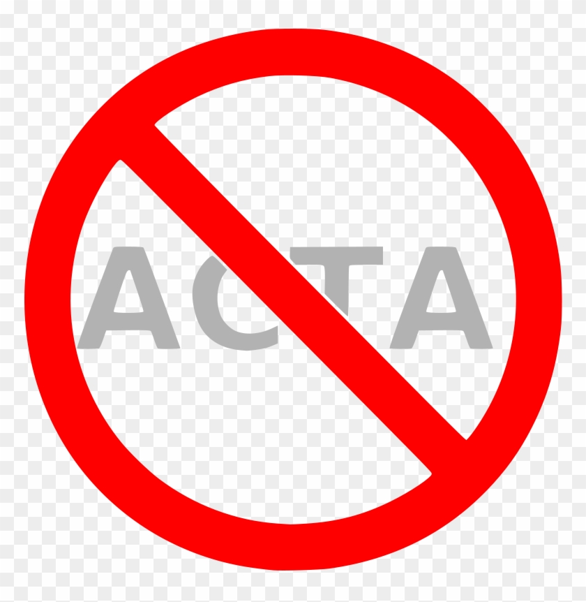 Stop Acta Clip Art Download - Stop Acta Clip Art Download #1570111
