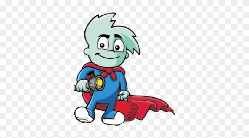Pajama Sam Holding Flashlight - Pajama Sam Holding Flashlight #1570150