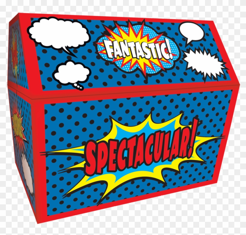 Tcr5160 Superhero Chest Image - Tcr5160 Superhero Chest Image #1570181