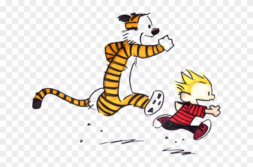 Calvin And Hobbes Clipart - Calvin And Hobbes Clipart #1570357