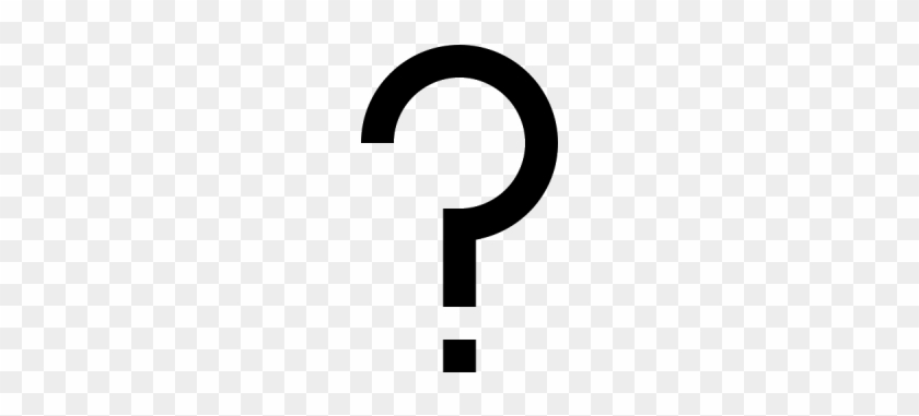 Straight Question Mark - Straight Question Mark #1571244