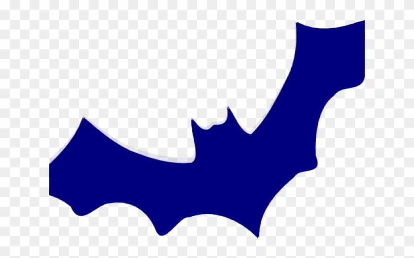 Bat Clipart Blue - Bat Clipart Blue #1571435