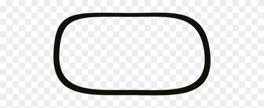 Vector Drawing Of Uneven Thickness Border - Vector Drawing Of Uneven Thickness Border #1571491