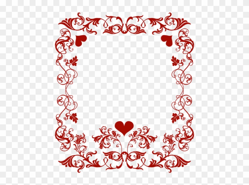 Free Png Download Valentine's Day Decorative Border - Free Png Download Valentine's Day Decorative Border #1572036