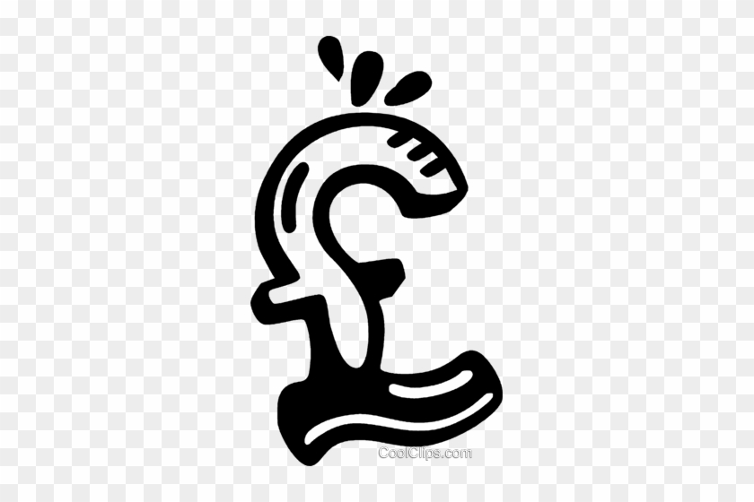 Pound Sterling Sign Royalty Free Vector Clip Art Illustration - Pound Sterling Sign Royalty Free Vector Clip Art Illustration #1572100