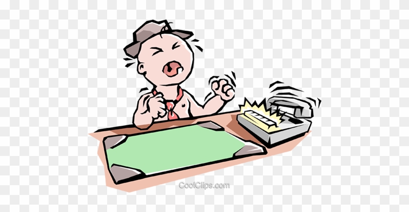 Baby Businessman Royalty Free Vector Clip Art Illustration - Baby Businessman Royalty Free Vector Clip Art Illustration #1572298