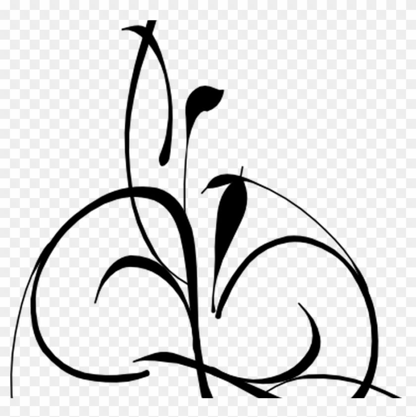 Black Floral Swirl Clip Art At Clkercom Vector Clip - Black Floral Swirl Clip Art At Clkercom Vector Clip #1572648