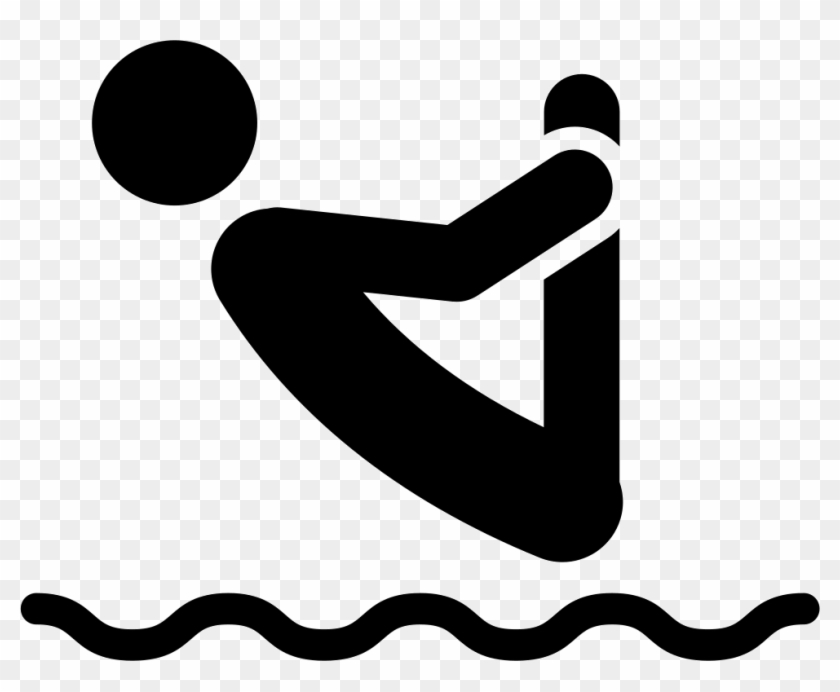 Man Silhouette Jumping Inverted To Water Comments - Man Silhouette Jumping Inverted To Water Comments #1572888