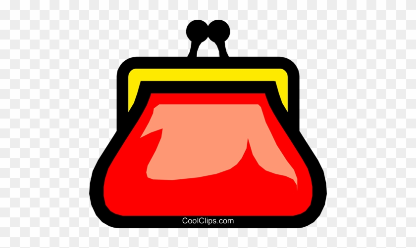 Symbol Of A Coin Purse Royalty Free Vector Clip Art - Symbol Of A Coin Purse Royalty Free Vector Clip Art #1572922