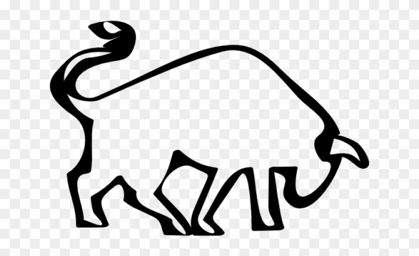 Bulls Clipart Bull Outline - Bulls Clipart Bull Outline #1572959