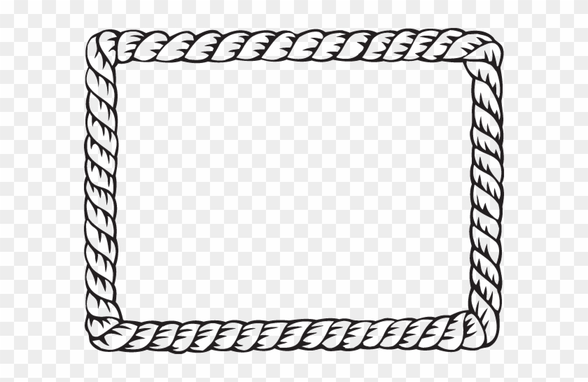 Rope Border Png - Rope Border Png #1573460