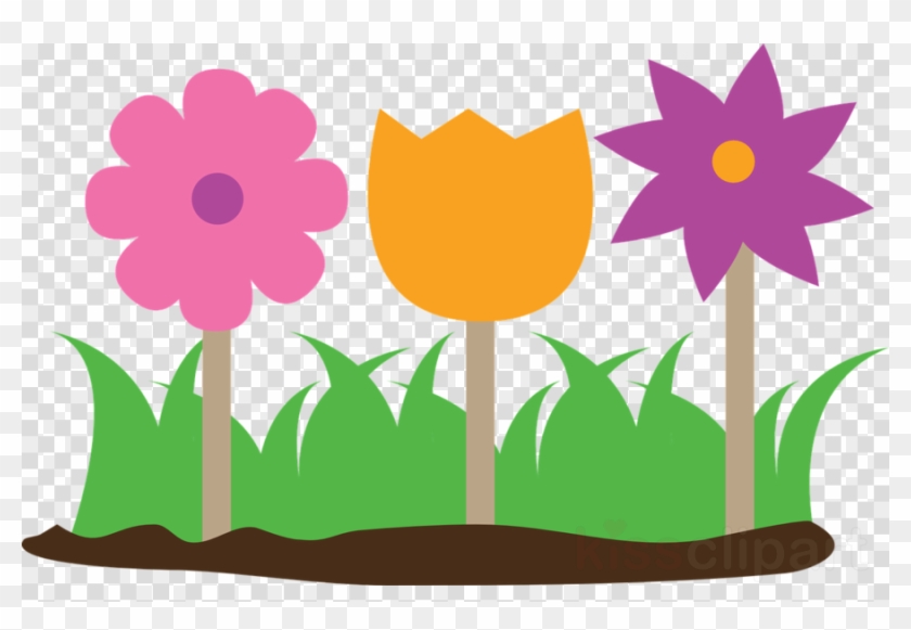 Gambar Bunga Animasi Clipart Garden Clip Art - Gambar Bunga Animasi Clipart Garden Clip Art #1573607