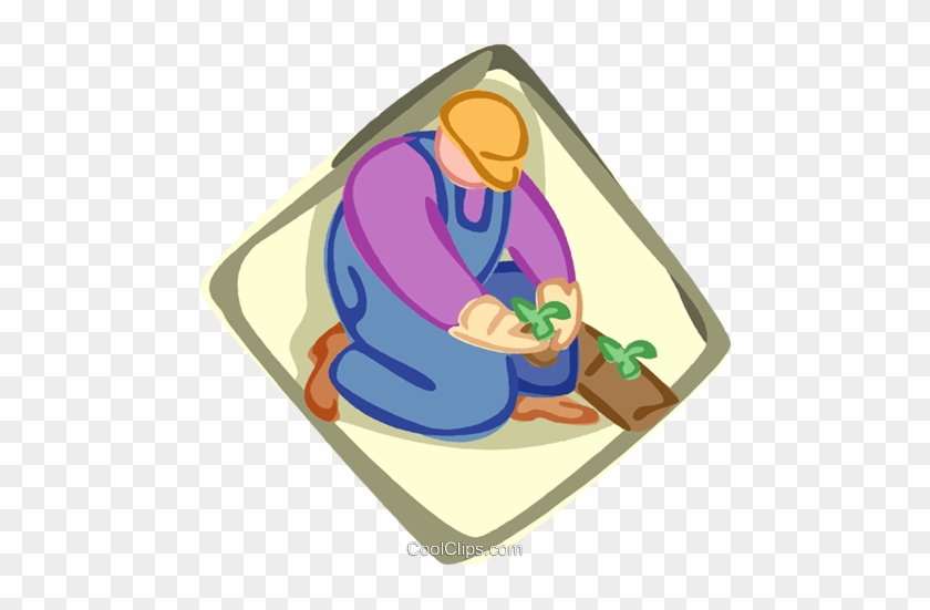 Gardening, Garden Royalty Free Vector Clip Art Illustration - Gardening, Garden Royalty Free Vector Clip Art Illustration #1573611