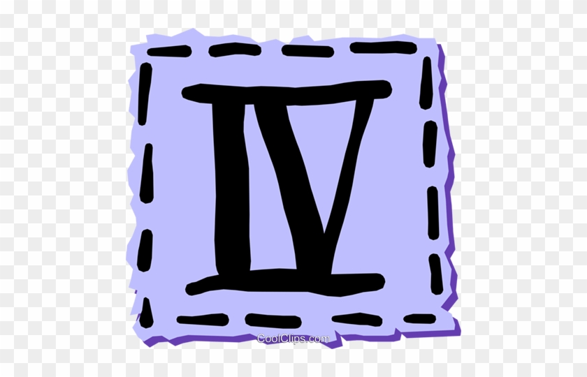 Roman Numerals Royalty Free Vector Clip Art Illustration - Roman Numerals Royalty Free Vector Clip Art Illustration #1574357