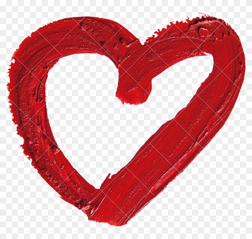 Smashed Red Heart Shaped - Smashed Red Heart Shaped #1574690