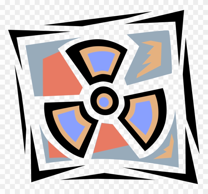 Vector Illustration Of Nuclear Fallout Radioactive - Vector Illustration Of Nuclear Fallout Radioactive #1574918